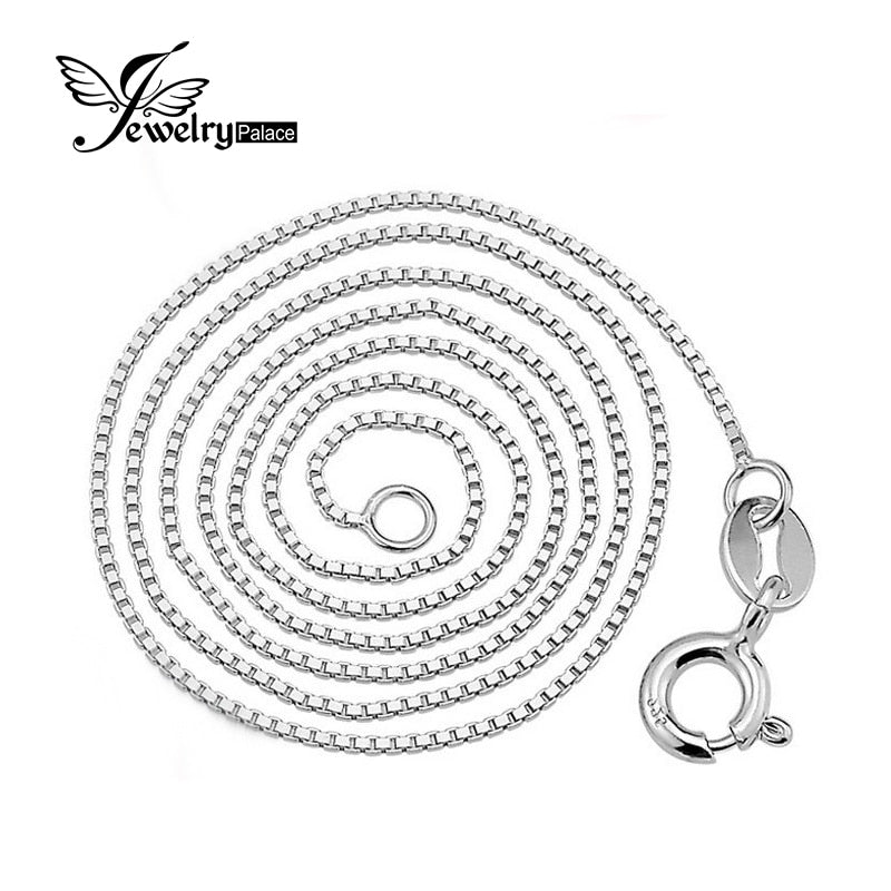 Jewelrypalace Classic Italian Box Chain Sterling Silver