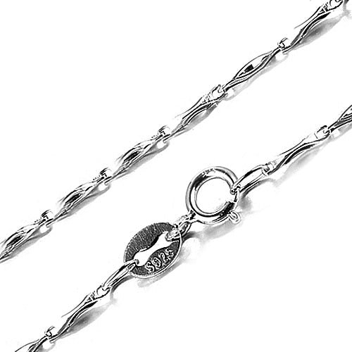 JewelryPalace Classic Basic Silver Chains Sterling Silver