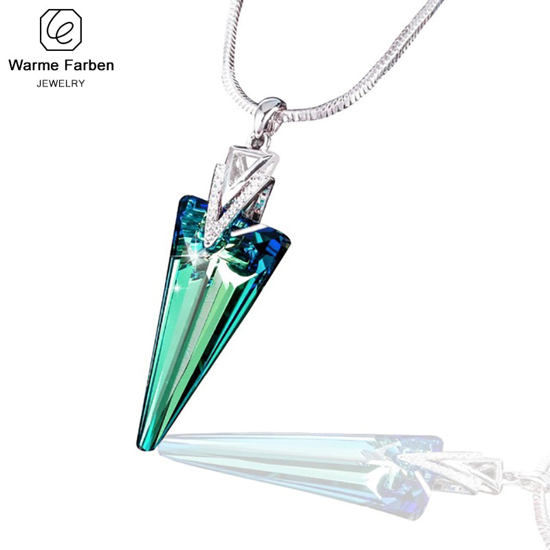 Warme Farben Crystal from Swarovski Triangle Crystal